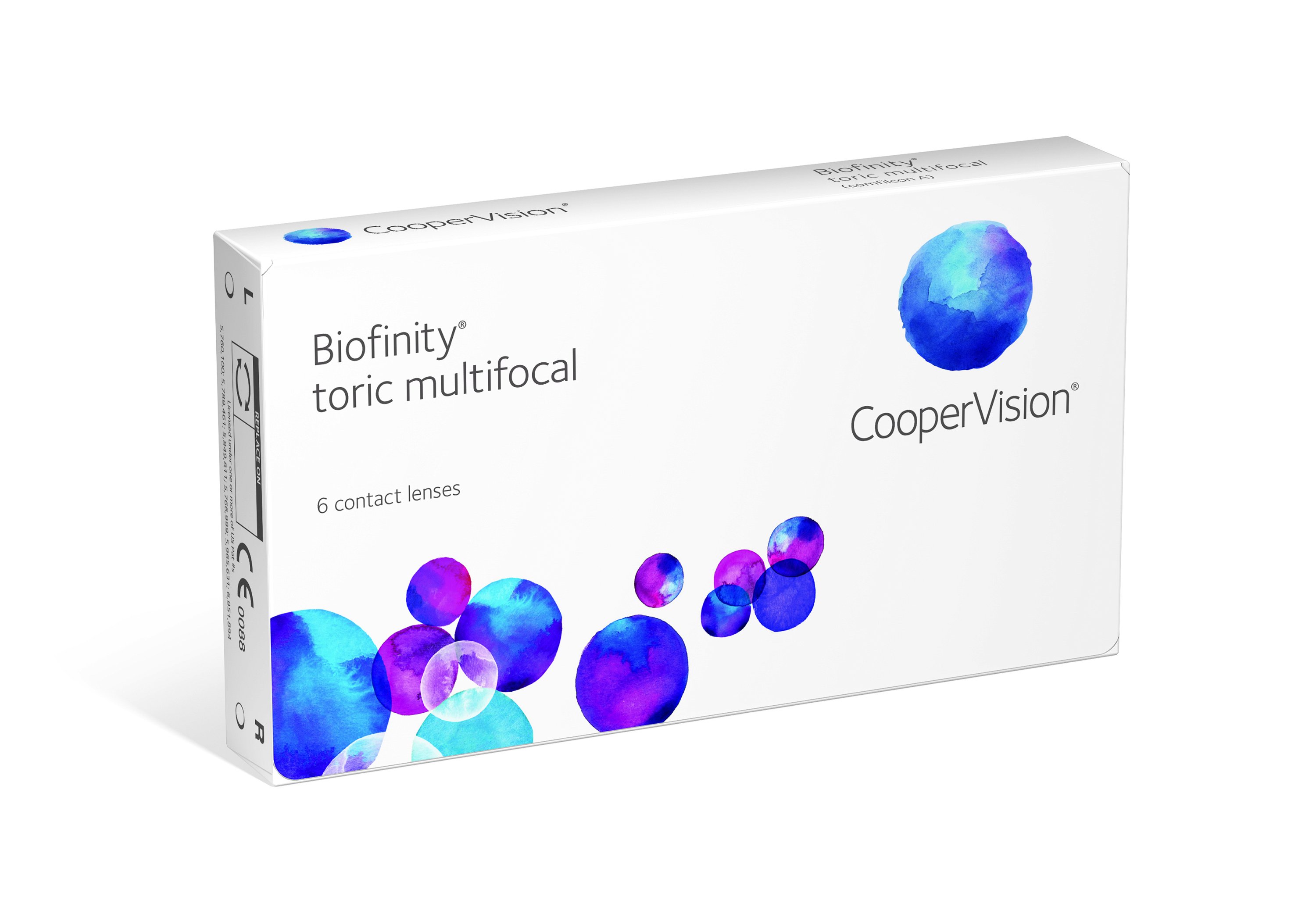 Biofinity Toric Multifocal, Cooper Vision (6 Stk.)