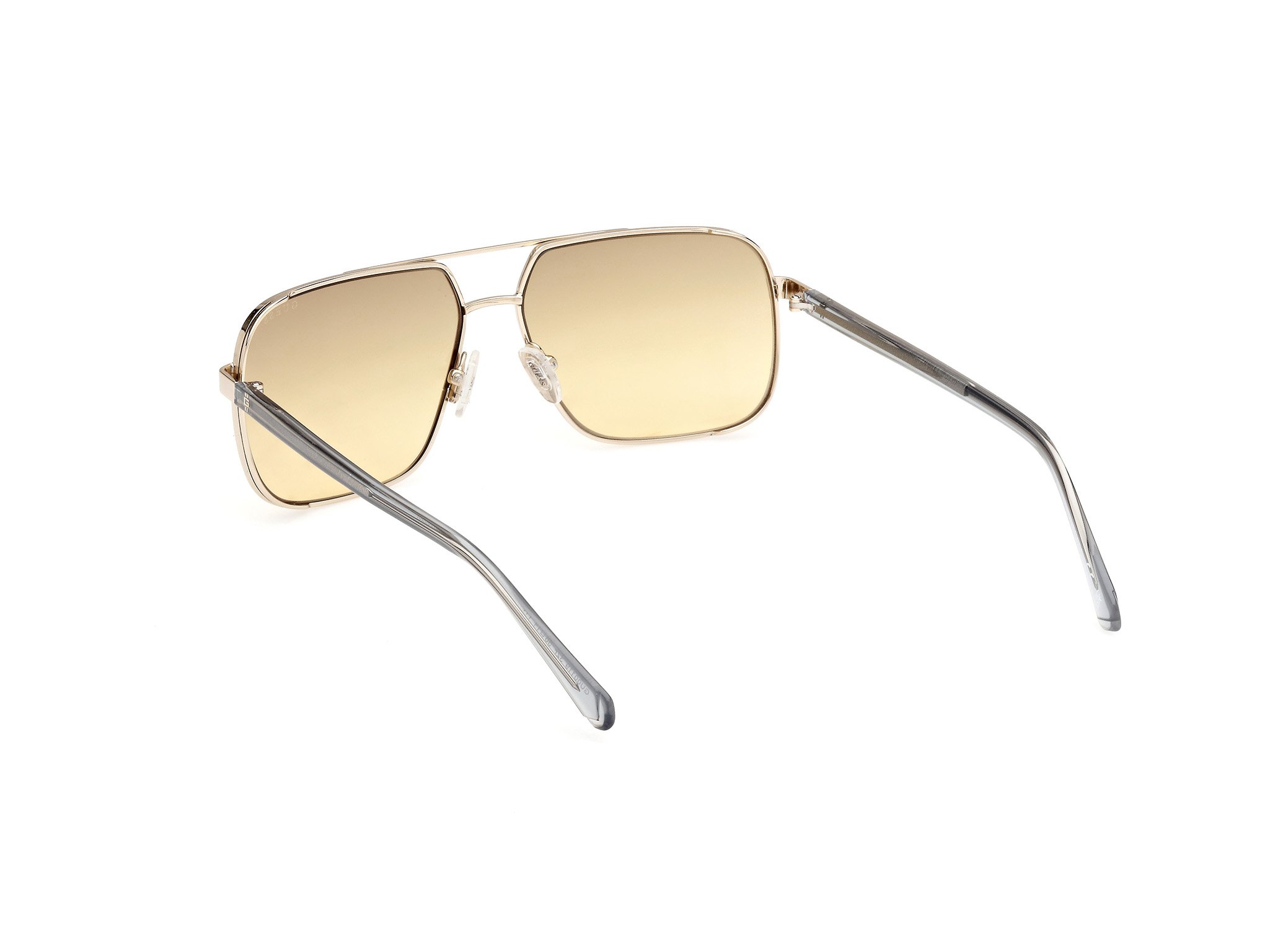 Das Bild zeigt die Sonnenbrille GU00119 32F von der Marke Guess in Blassgold.