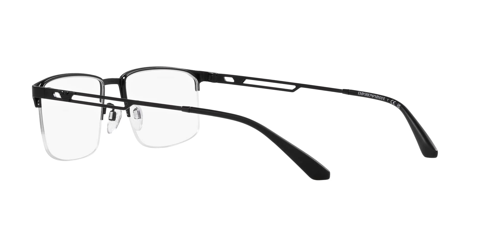 Das Bild zeigt die Korrektionsbrille EA1143 3001 von der Marke Emporio Armani in Schwarz.