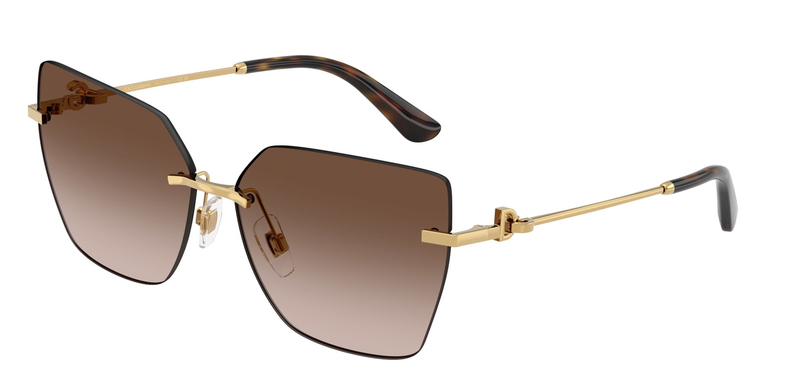 Dolce & Gabbana Sonnenbrille in Gold 0DG2321 02/13 62 - Eyebar