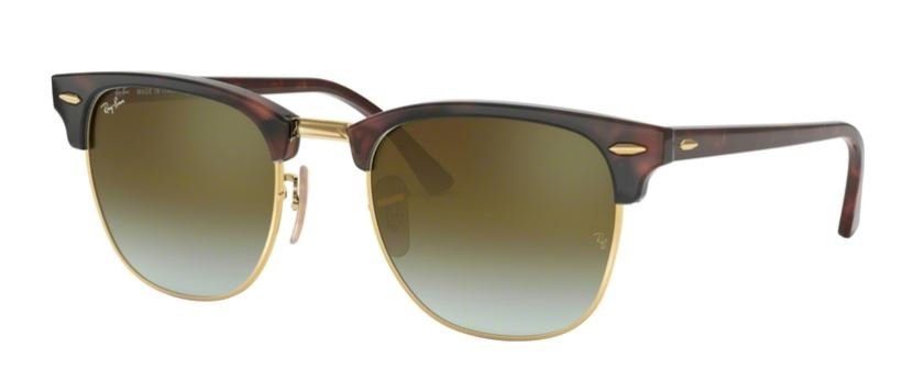 Ray Ban Clubmaster Sonnenbrille RB3016 990/9J 51