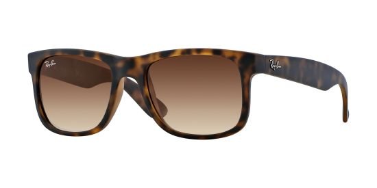 Ray-Ban Justin Rubber Sonnenbrille RB4165 710/13 51