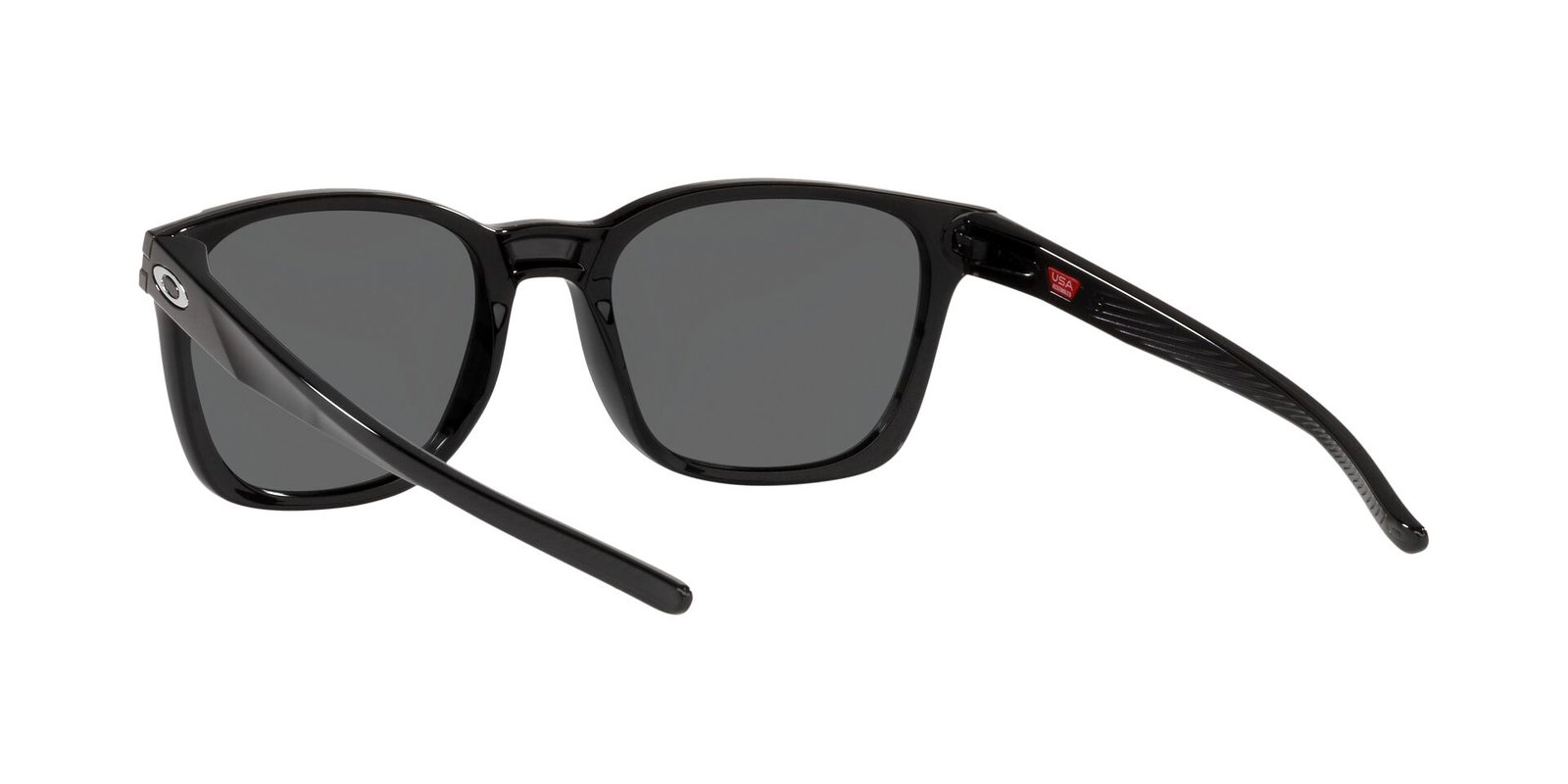 Das Bild zeigt die Sonnenbrille OO9018 901804 von der Marke Oakley in schwarz.