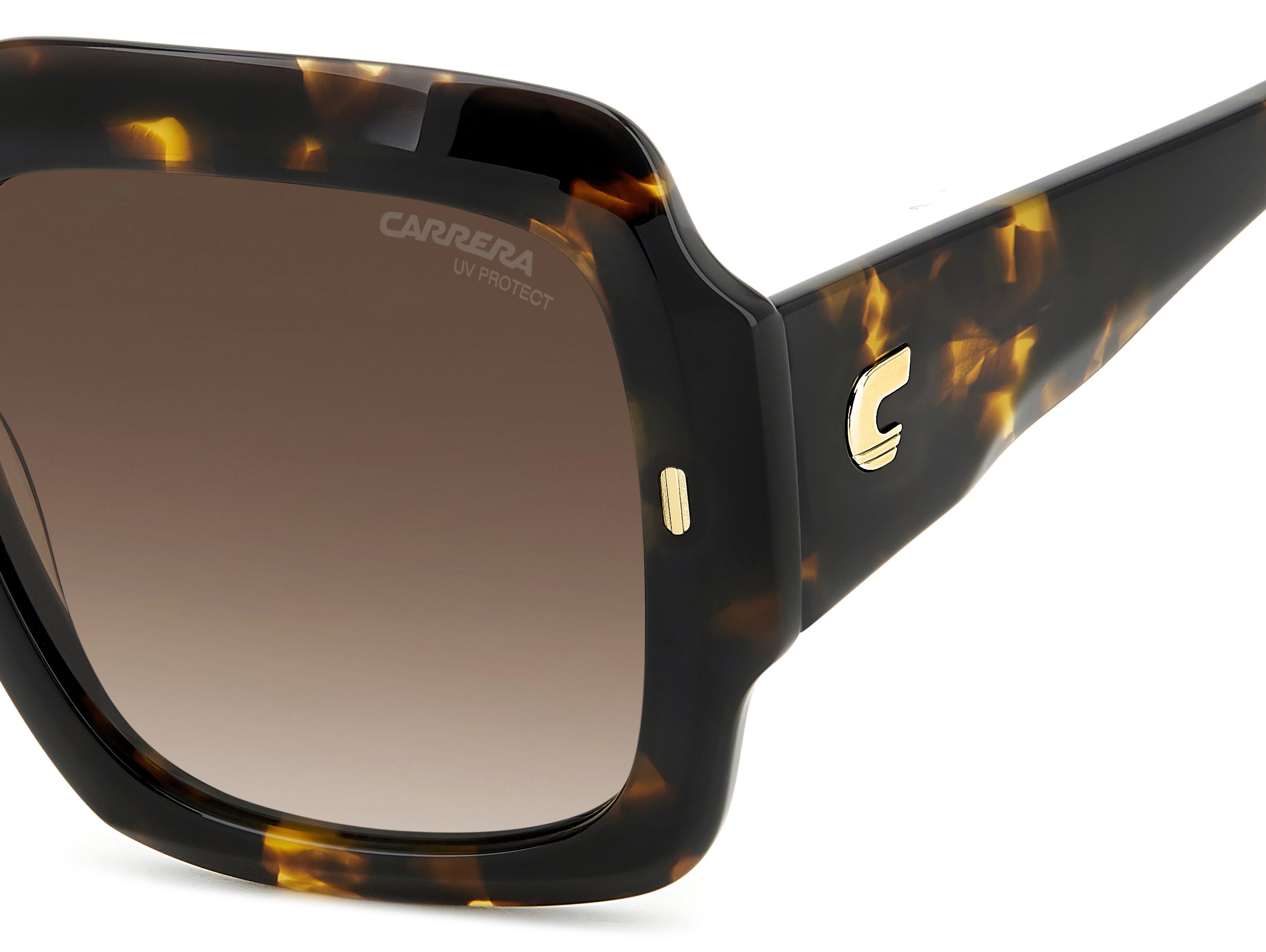 Das Bild zeigt die Sonnenbrille 3004_S 086von der Marke Carrera in havana.