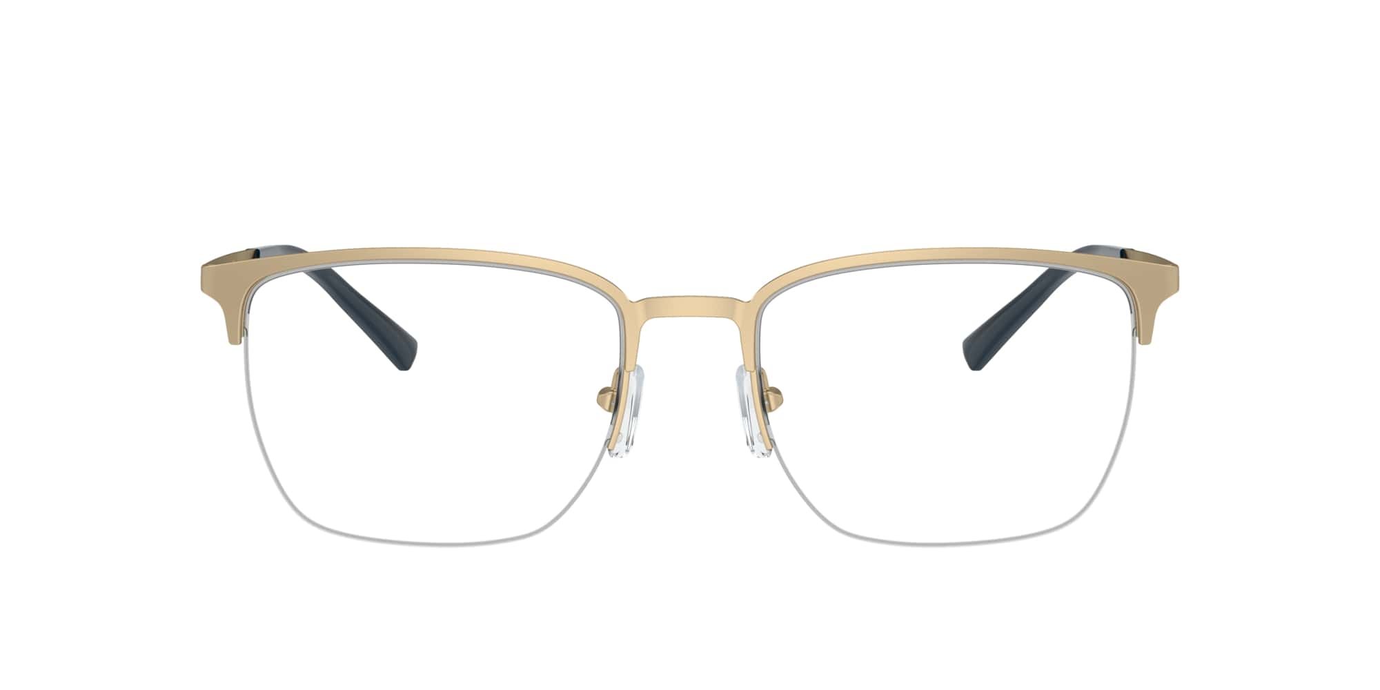 Emporio Armani Brille für Herren in hellgold matt EA1151 3002 54