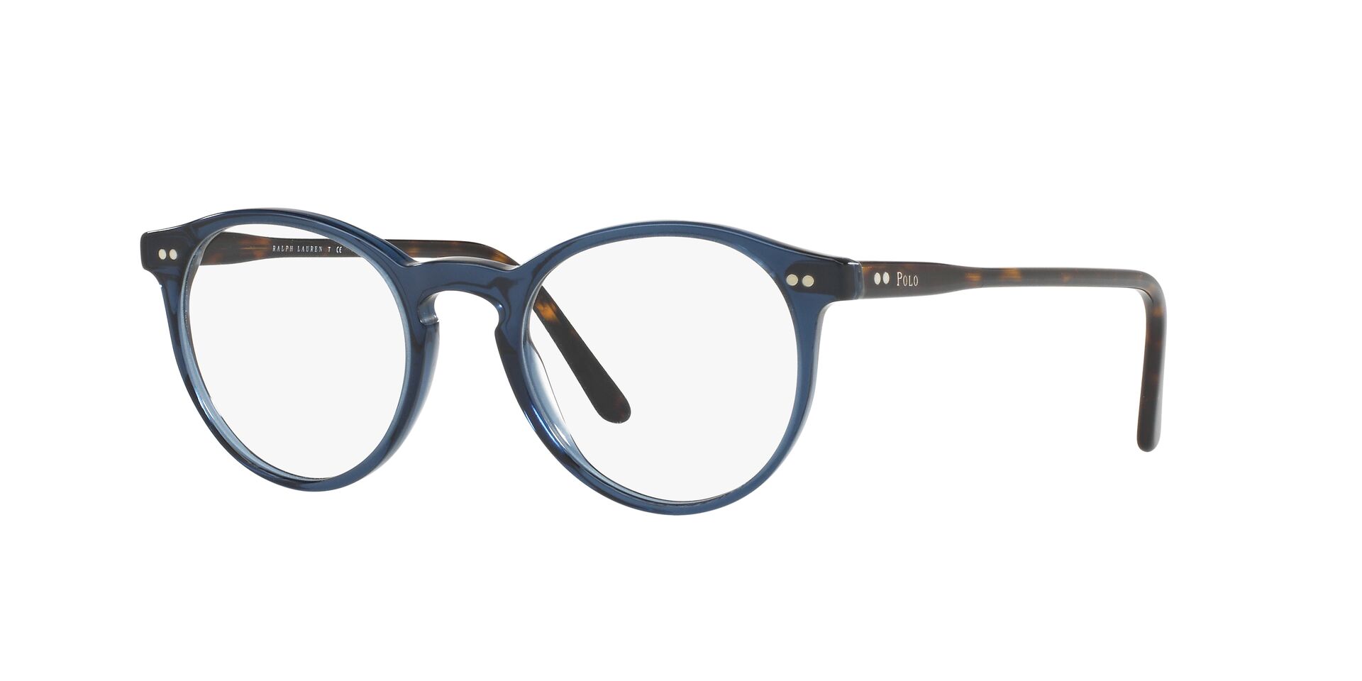 as Bild zeigt die Korrektionsbrille 2083 von der Marke Polo Schwarz.