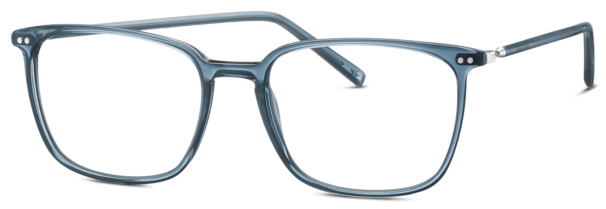 Das Bild zeigt die Korrektionsbrille 503234 70 von der Marke Marc O´Polo in Blau.