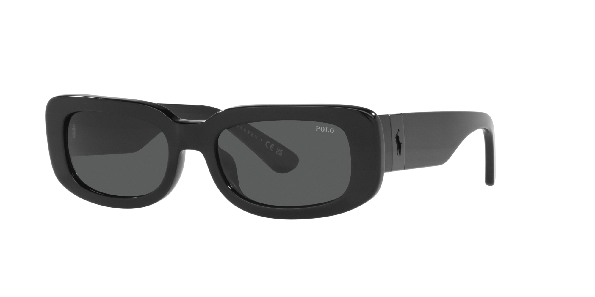 Polo Ralph Lauren Sonnenbrille PH4191U 500187 schwarz glänzend