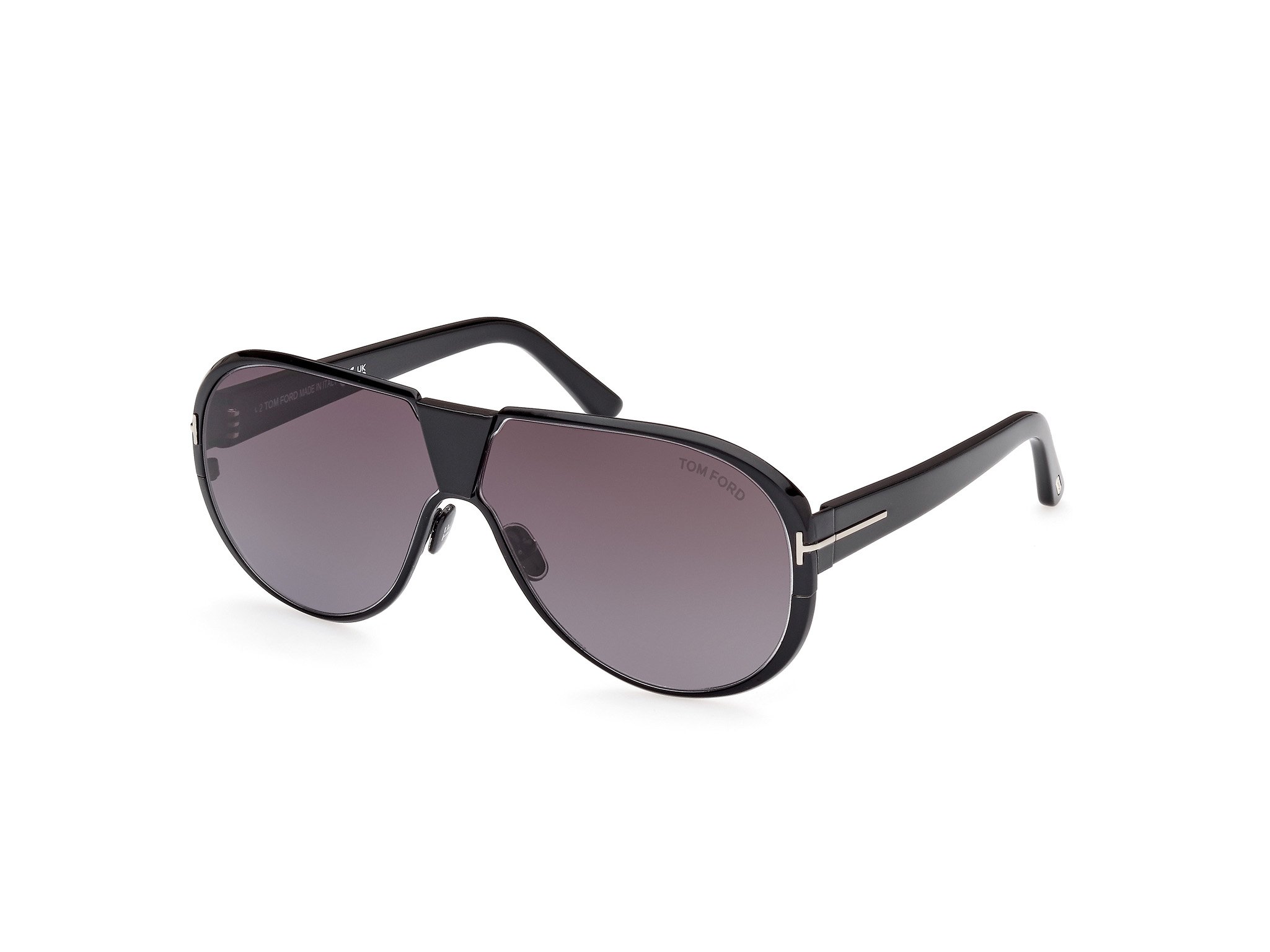 Tom Ford Sonnenbrille für Herren VINCENZO FT1072 01B schwarz