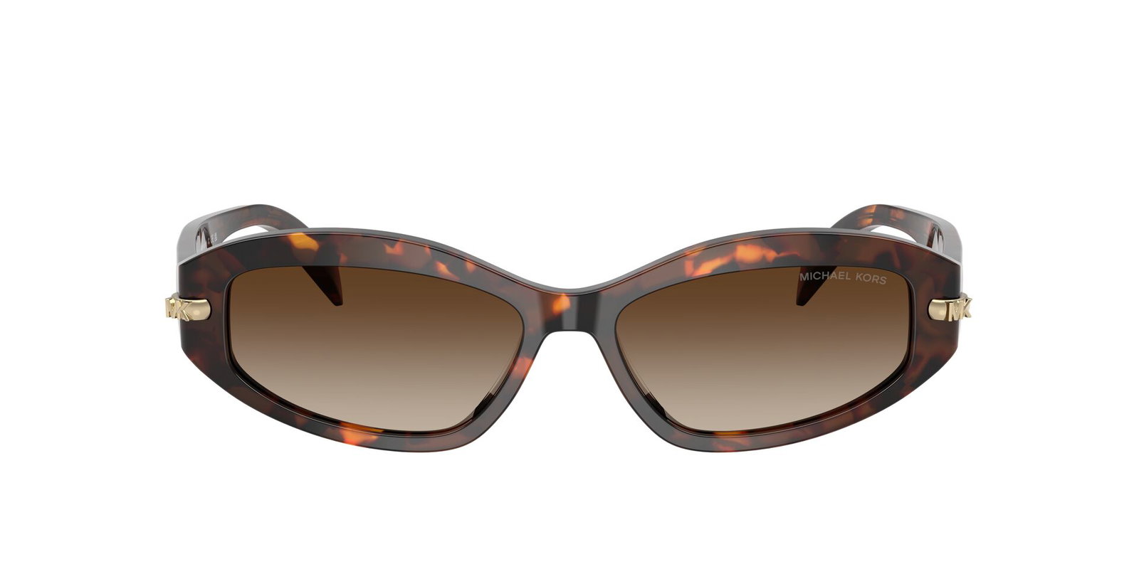 Das Bild zeigt die Sonnenbrille 0MK2260D von Michael Kors in Braun.
