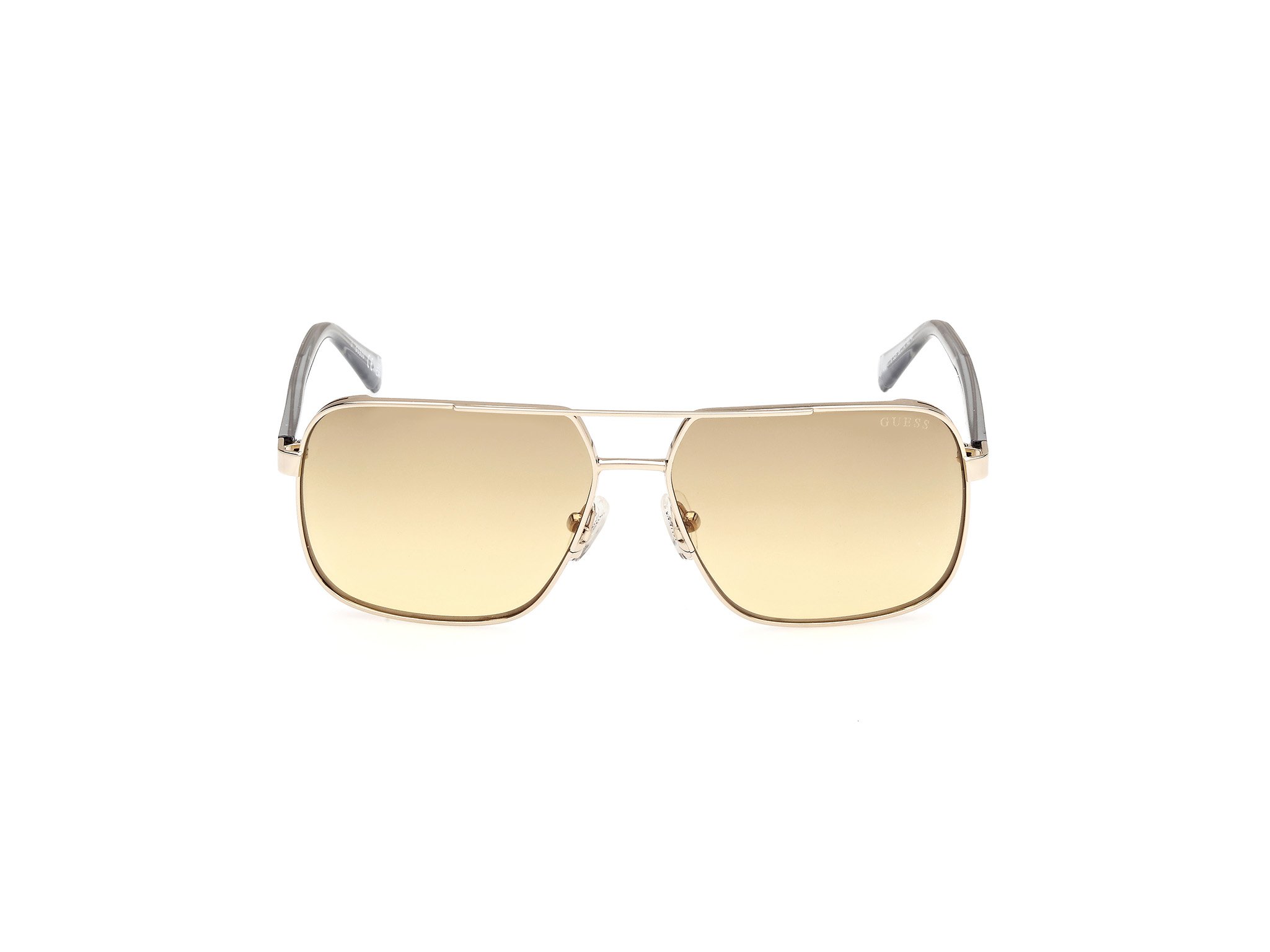 Das Bild zeigt die Sonnenbrille GU00119 32F von der Marke Guess in Blassgold.