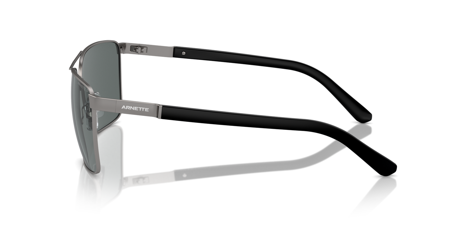 Das Bild zeigt die Sonnenbrille AN3091 745/81 von der Marke Arnette in gunmetal.