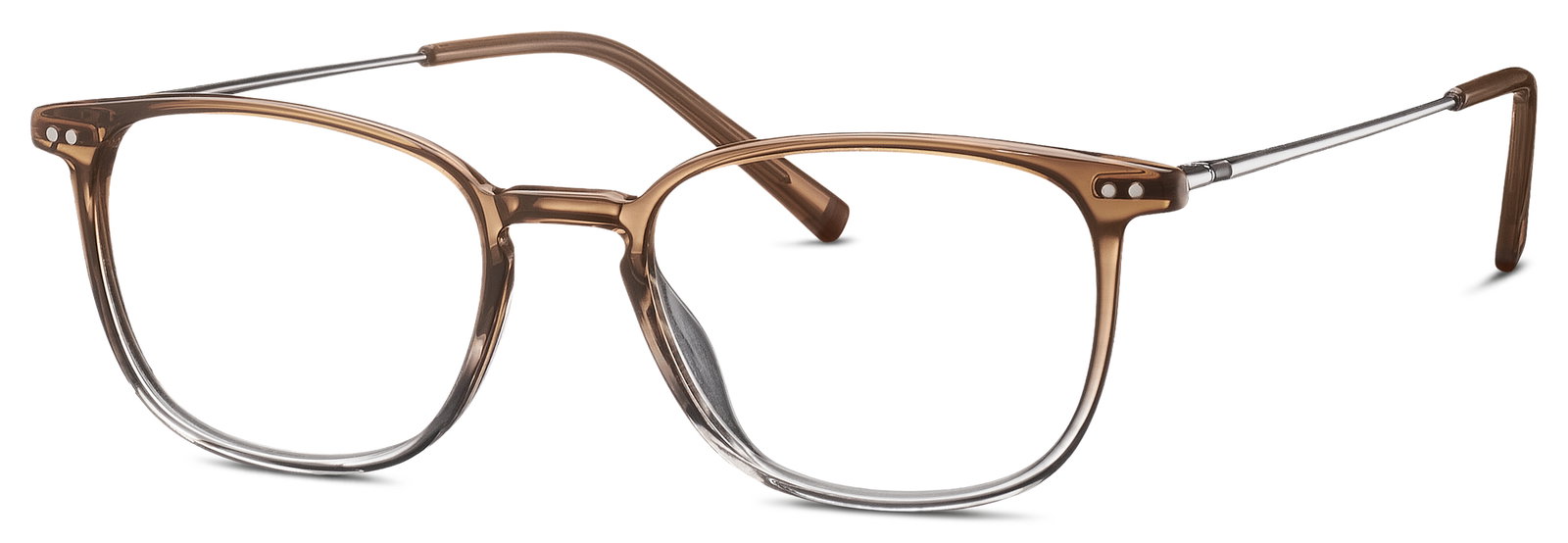 HUMPHREY'S 581065 – Braune ovale Damenbrille transparent Kunststoff