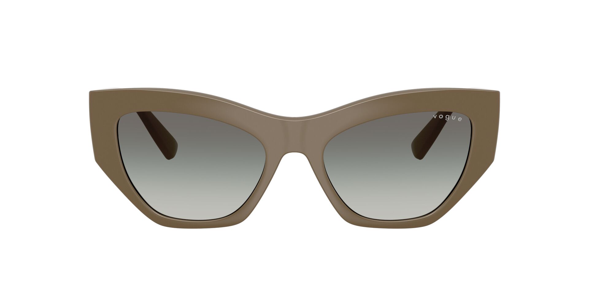 Das Bild zeigt die Sonnenbrille VO5607S von der Marke Vogue in Graubraun.