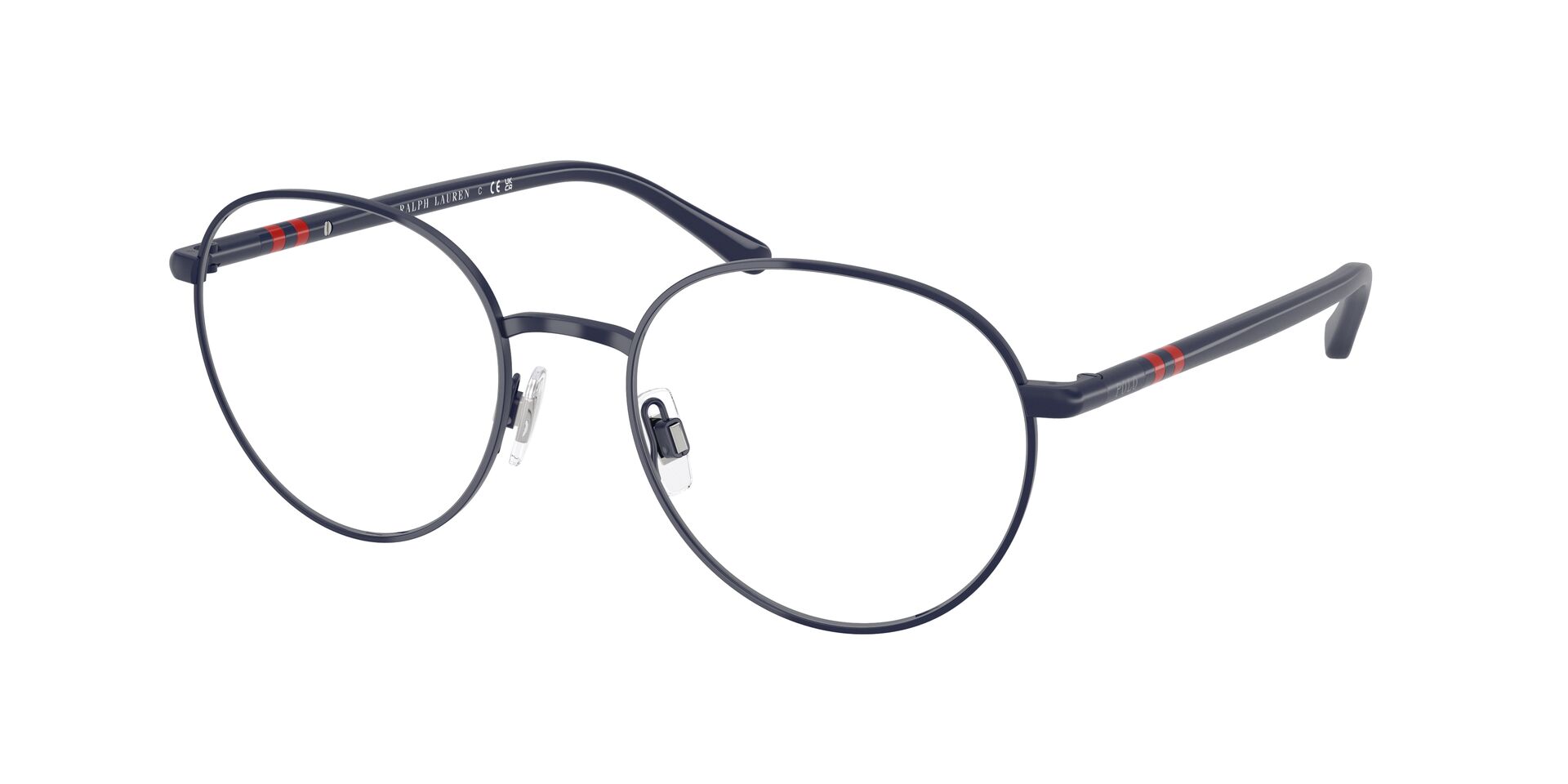 Das Bild zeigt die Korrektionsbrille 1236 von der Marke Polo in Schwarz.