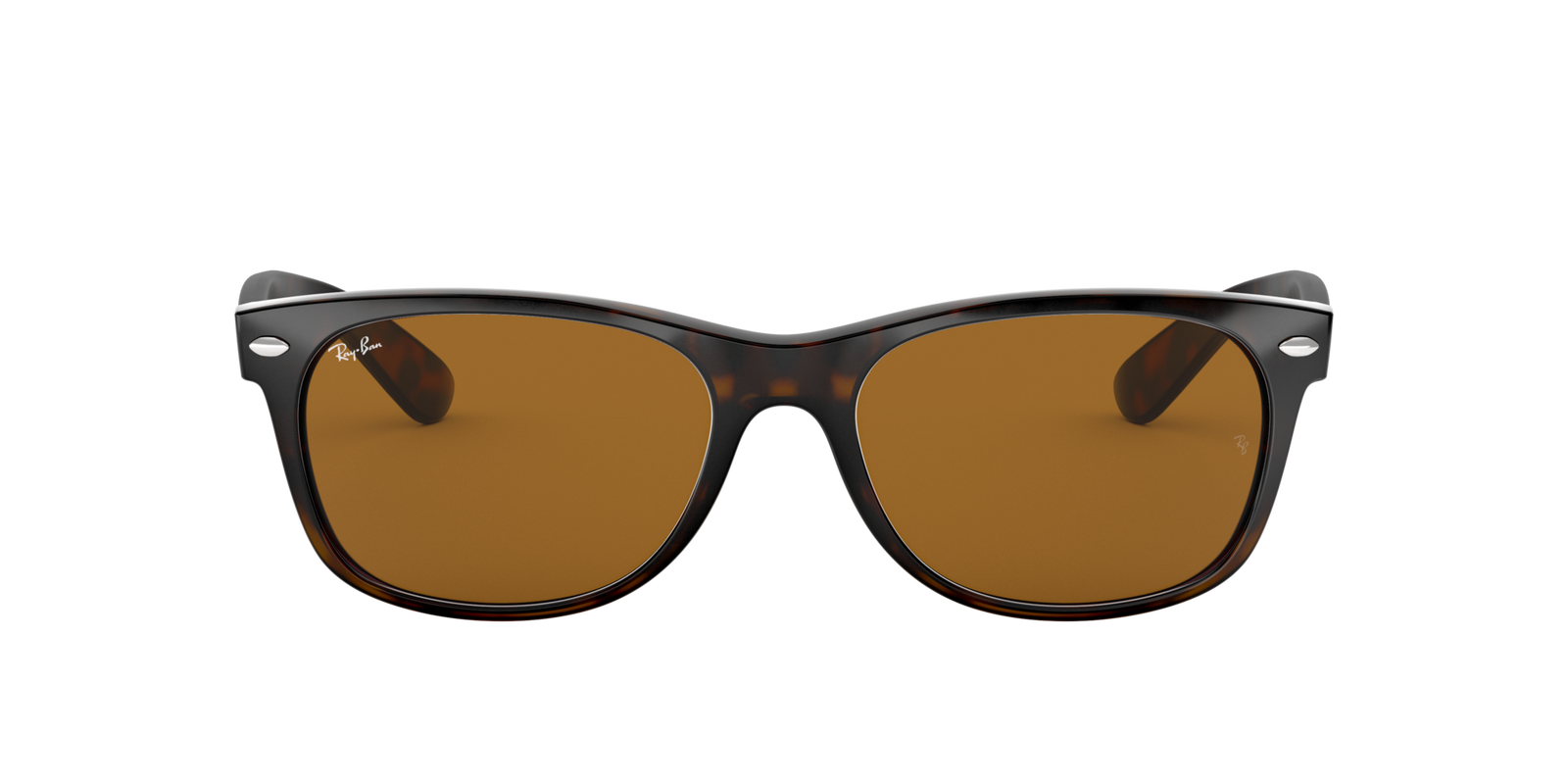 Das Bild zeigt die Sonnenbrille 0RB2132 von Ray Ban in der Farbe Havanna.
