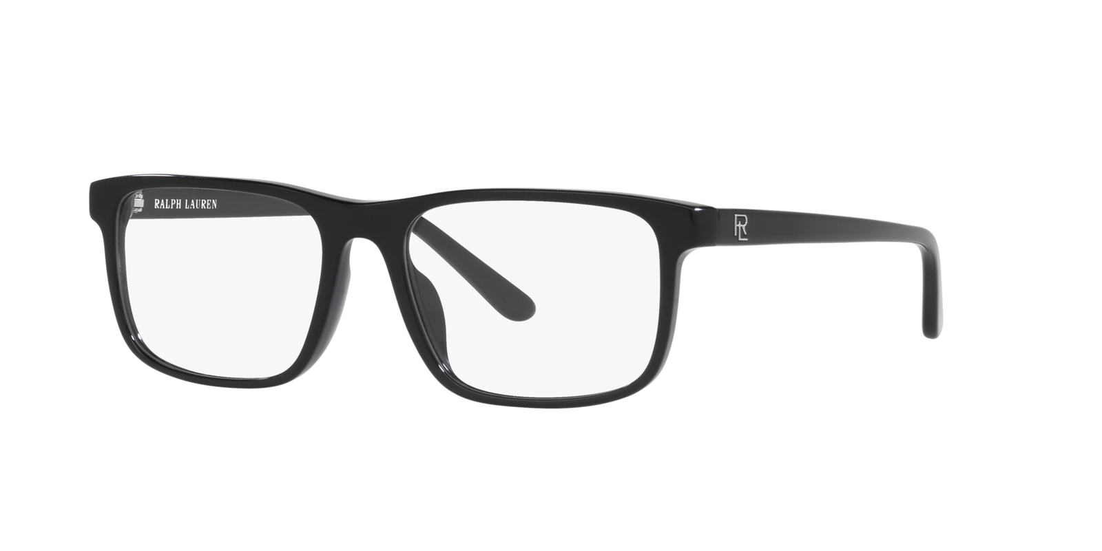 Ralph Lauren RL6225U 5001 – Rechteckige schwarze Brille Kunststoff