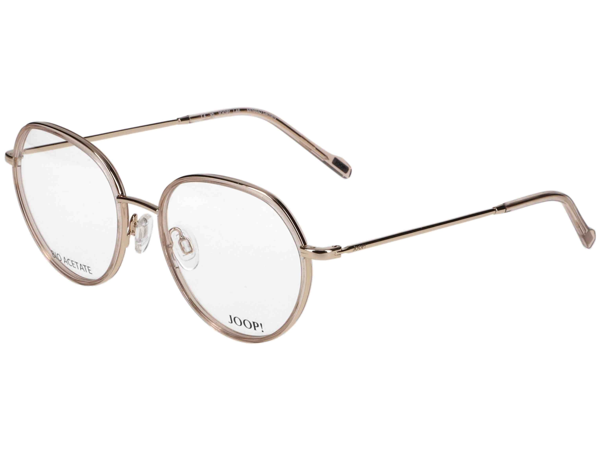 Das Bild zeigt die Korrektionsbrille 3348 2175 von der Marke Joop! in Beige.