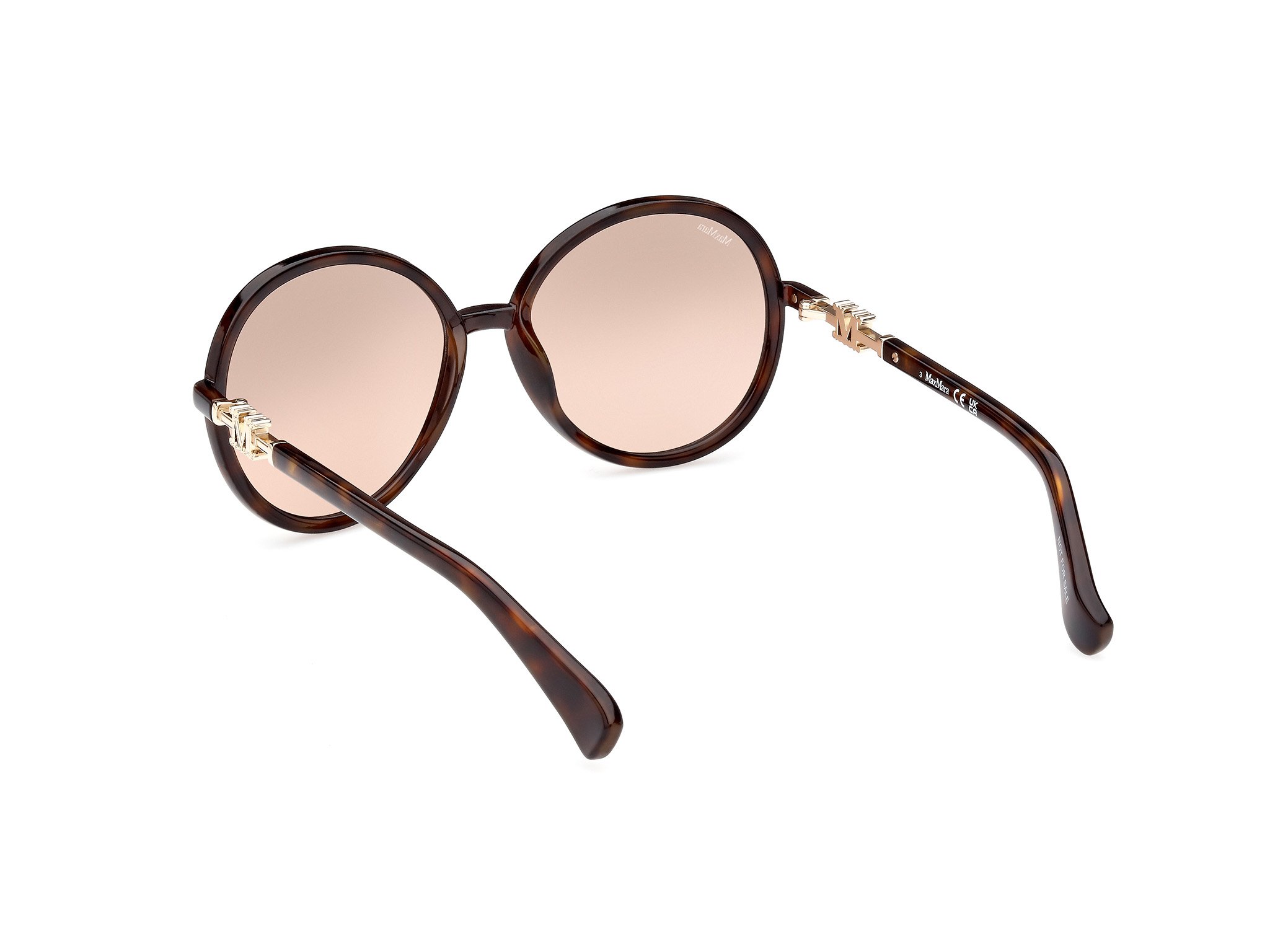 Das Bild zeigt die Sonnenbrille MM0065 01G von der Marke Max Mara in Havanna.