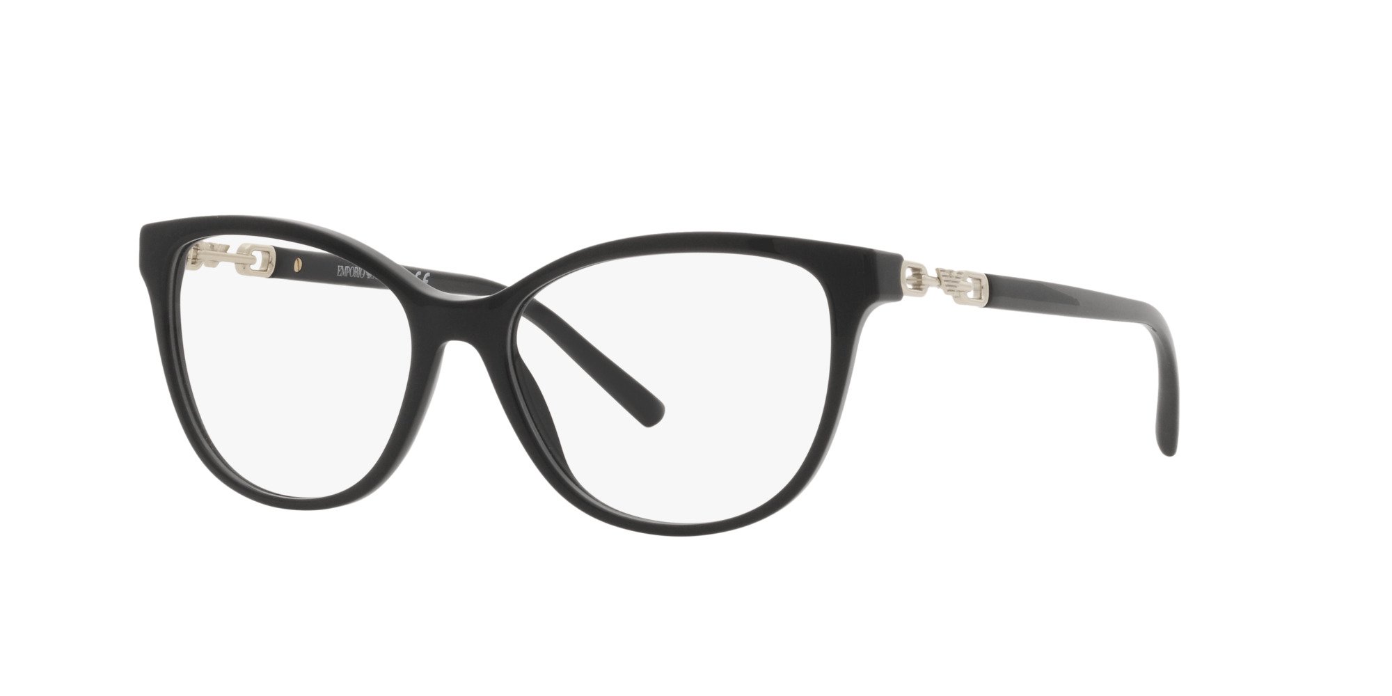 Das Bild zeigt die Korrektionsbrille EA3190 5001 von der Marke Emporio Armani in Schwarz.