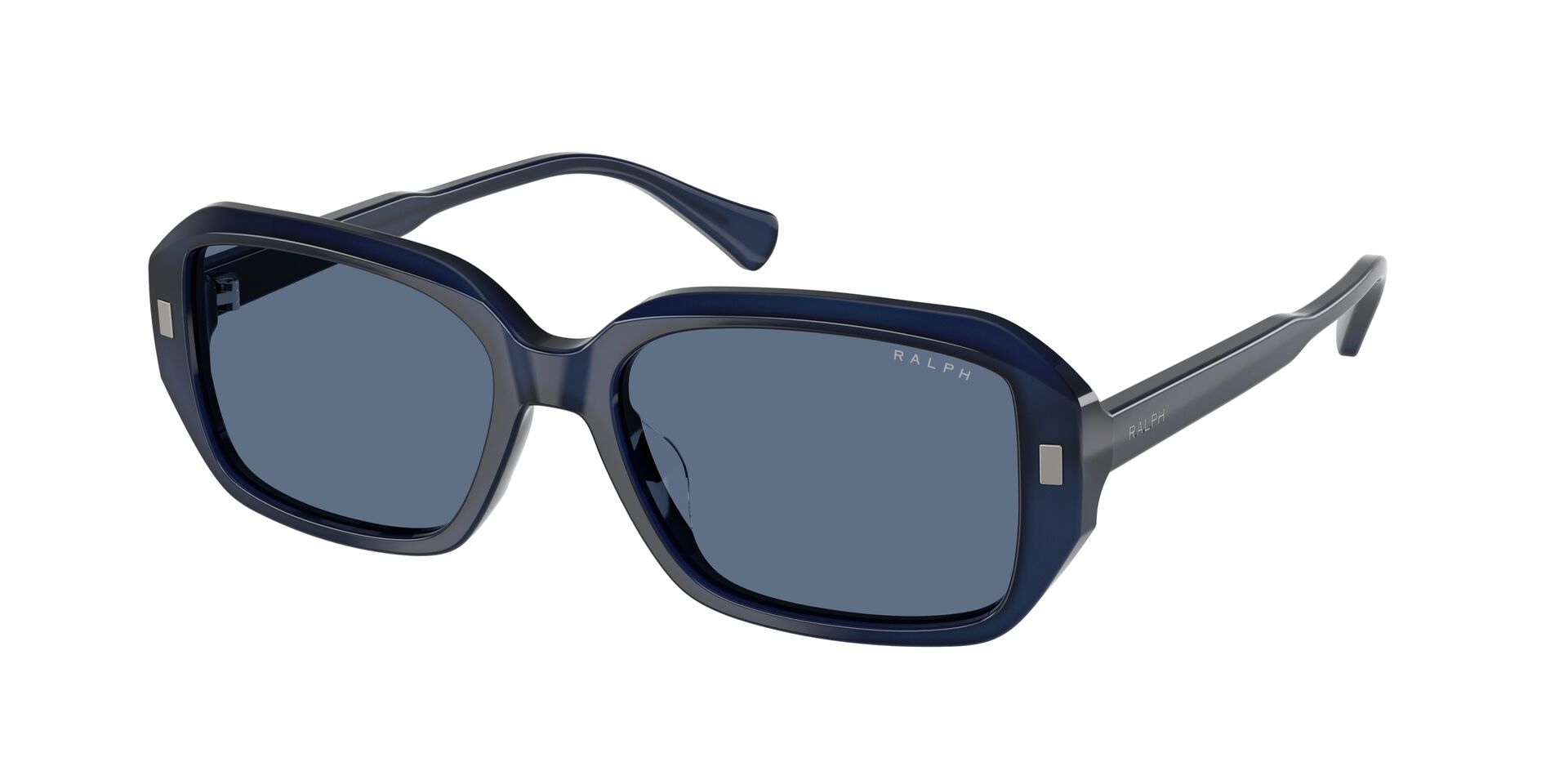 Das Bild zeigt die Ralph Sonnenbrille RA5325U 605980 leicht seitlich.