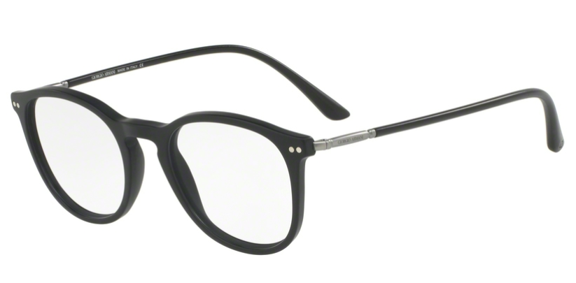 Giorgio Armani AR7125 5042 – Schwarze schmale Kunststoffbrille