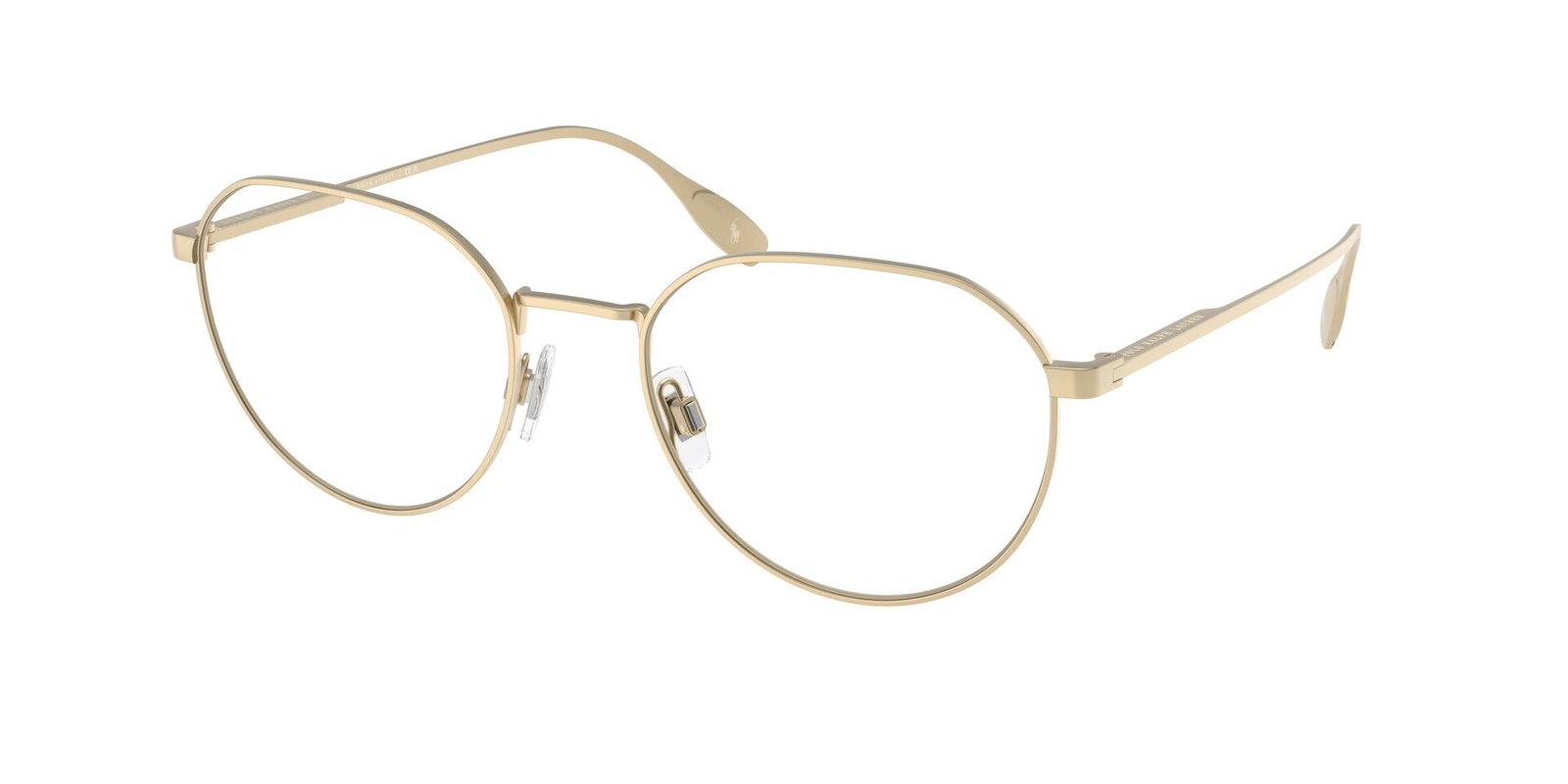 Polo 0PH1233 9211 – Runde Metallbrille Blassgold Mittel