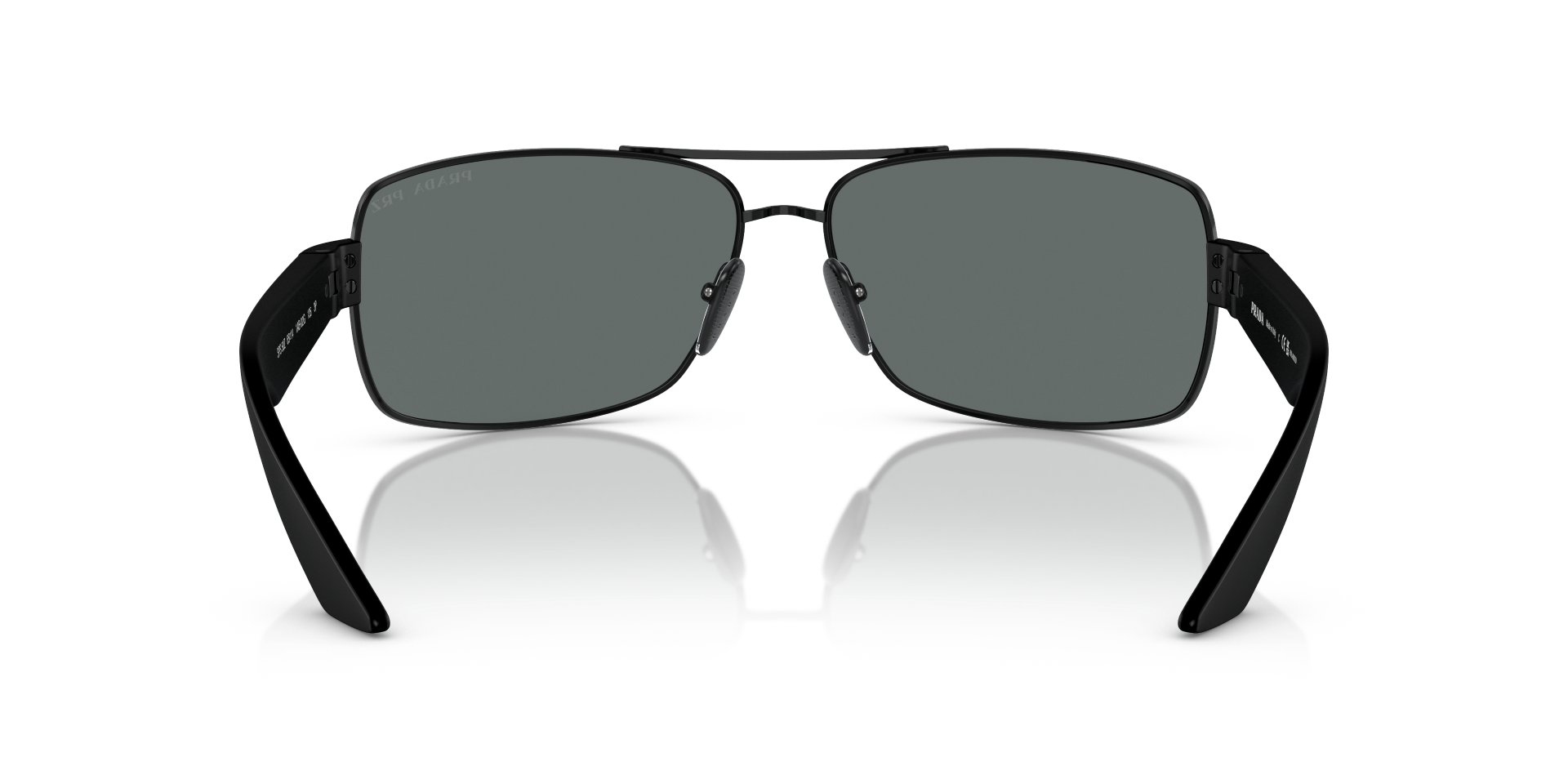 Auf diesem Bild sehen Sie die Sonnenbrille 0PS 50ZS von Prada in der Farbe Schwarz für Herren.