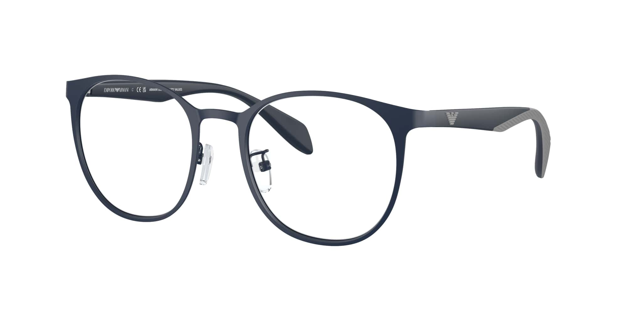 Emporio Armani Brille für Herren in blau matt EA1148 3018 52