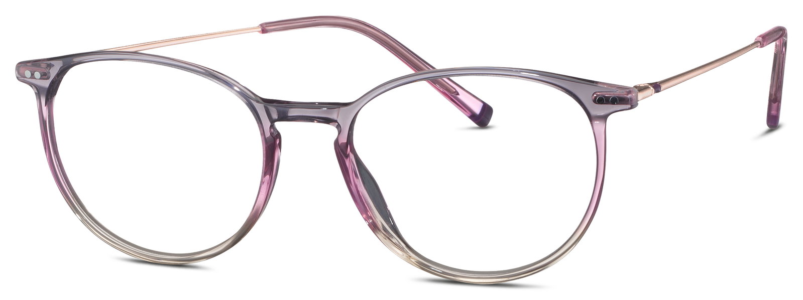 HUMPHREY'S 581069 35 – Graue ovale Kunststoffbrille Damen
