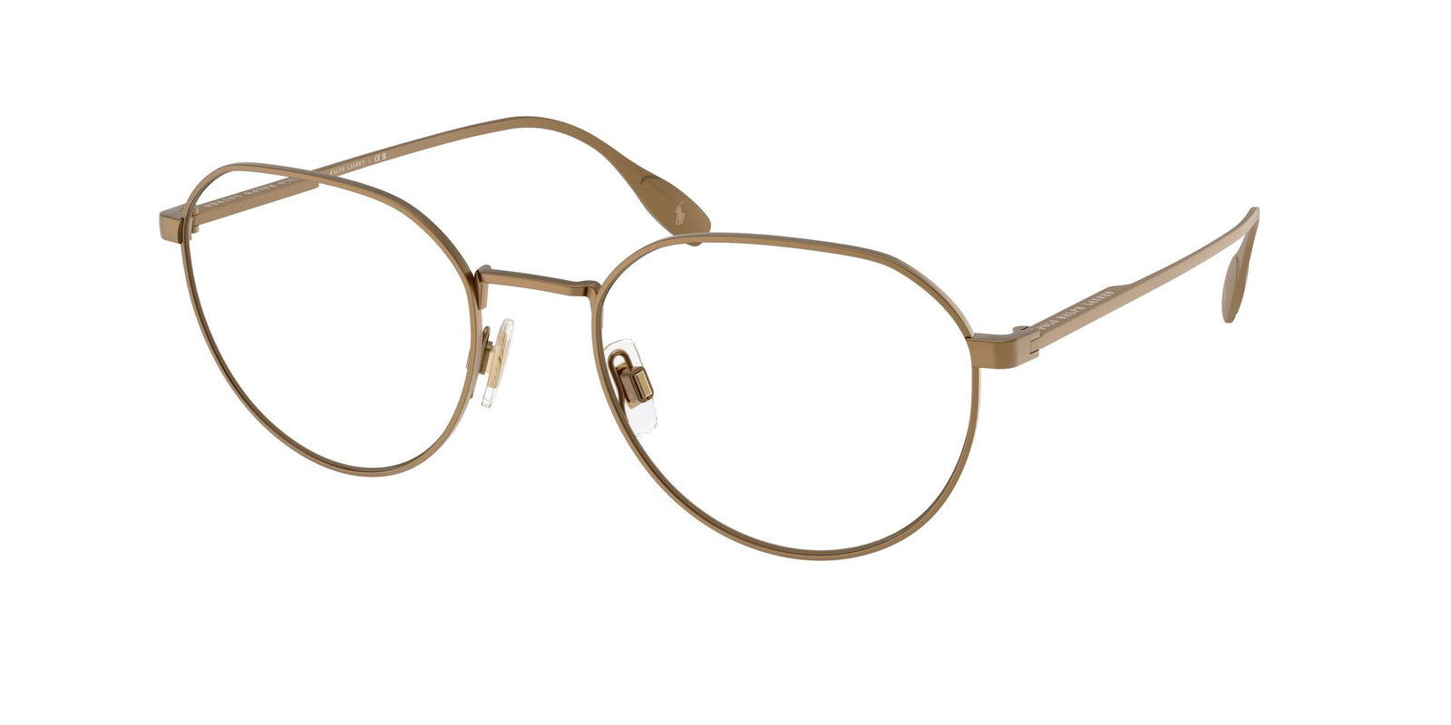 Das Bild zeigt die Korrektionsbrille 123 von der Marke Polo in braun.