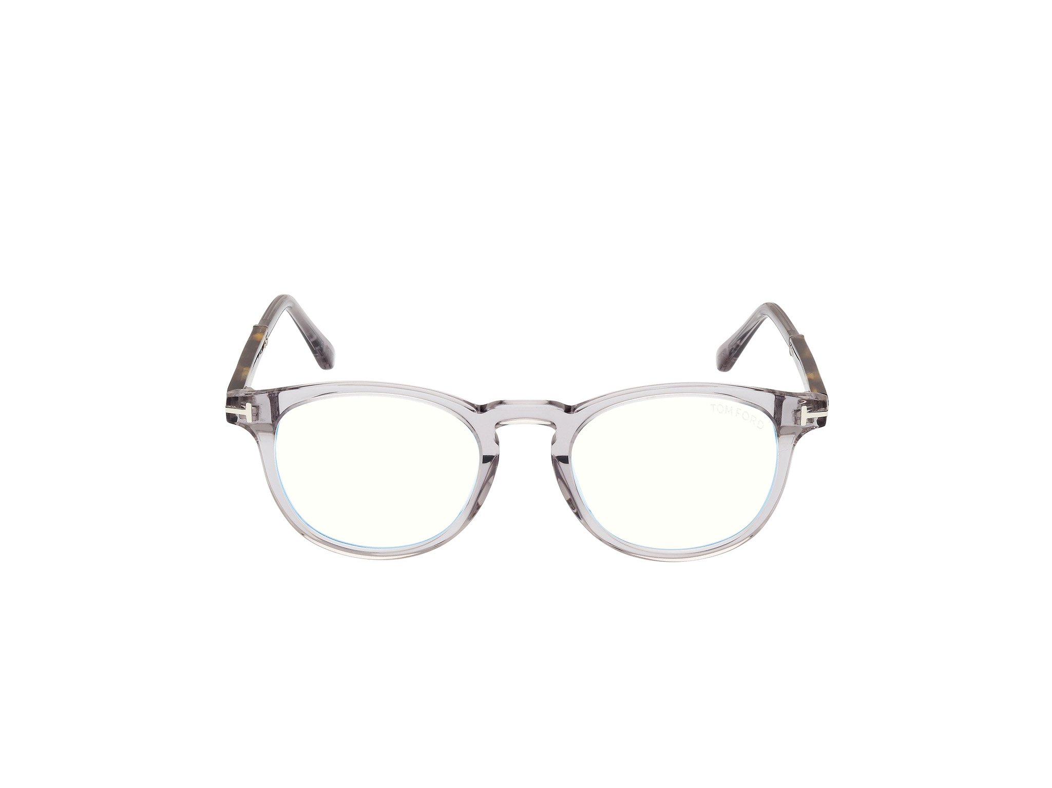 Das Bild zeigt die Korrektionsbrille FT5891-B 020 von der Marke Tom Ford in silber.