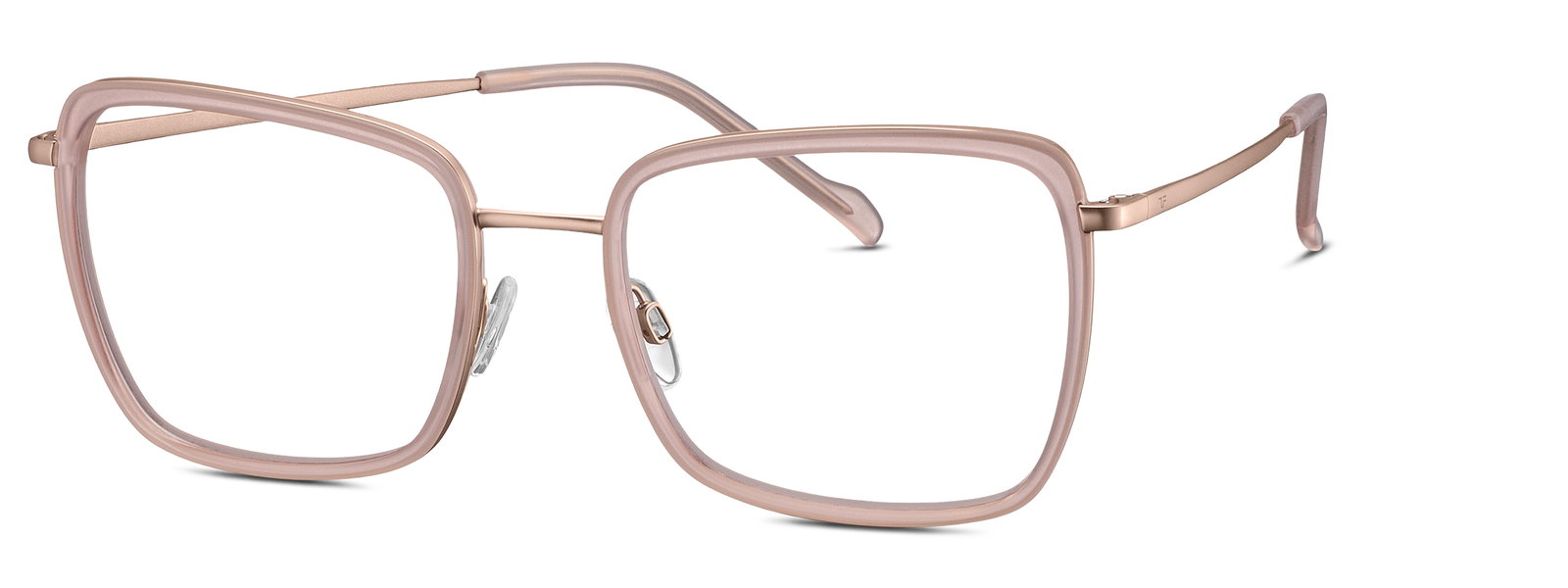 TITANflex 826039 20 – Runde Damenbrille Gold Titan