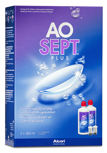 AOSEPT Plus Doppelpack, Alcon (2 x 360 ml)