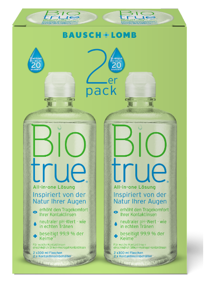 Biotrue Sparpack, Bausch & Lomb (2 x 300 ml) Biotrue Sparpack, Bausch & Lomb (2 x 300 ml)