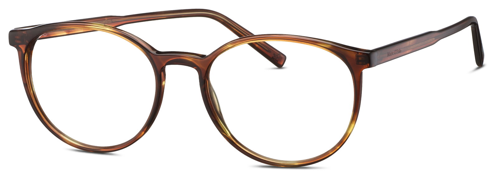 MARC O'POLO 503251 60 – Oval Damenbrille Braun Kunststoff