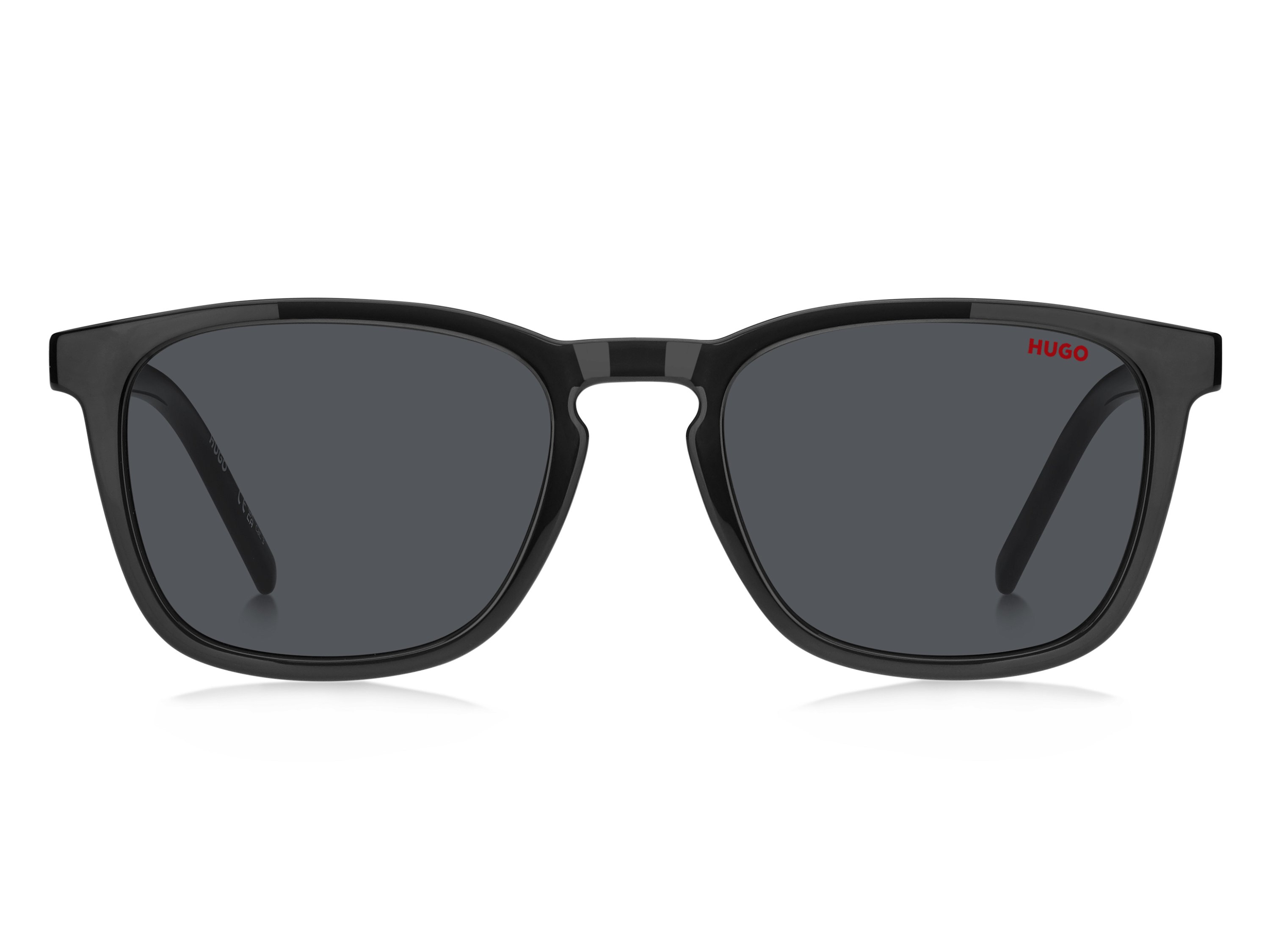 Das Bild zeigt die Sonnenbrille HG1306/S KB7 von der Marke Hugo in schwarz.