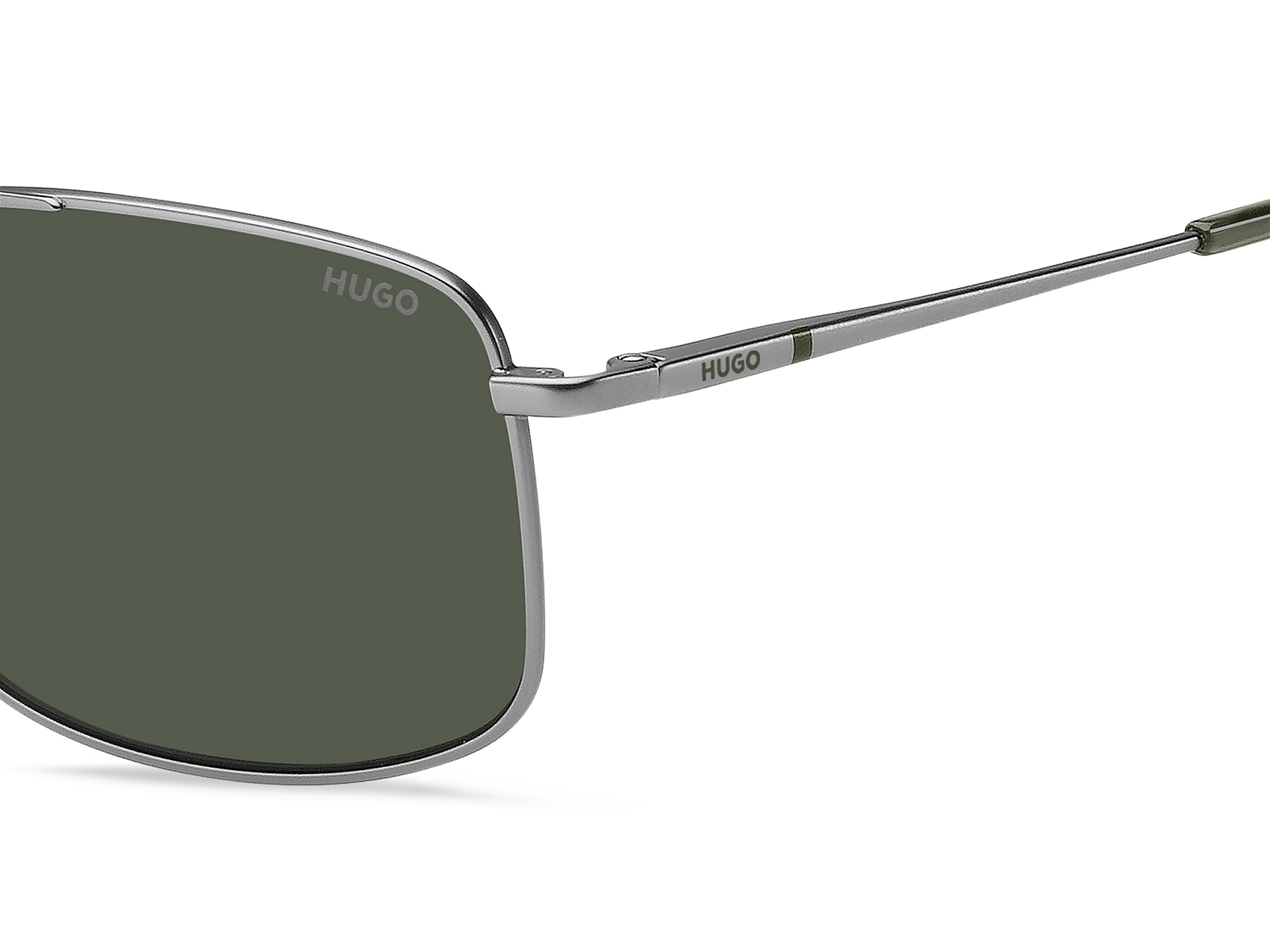 Das Bild zeigt die Sonnenbrille HG1287/S SMF von der Marke Hugo in grau.