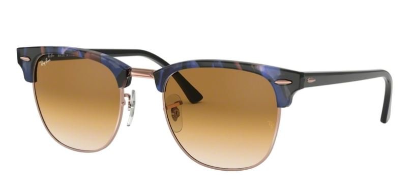 Ray Ban Clubmaster Sonnenbrille RB3016 125651 51
