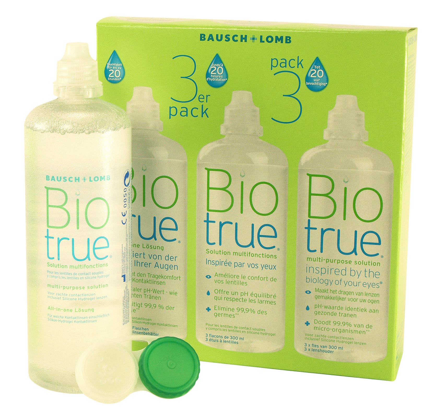 6235 Biotrue 3er Pack, Bausch & Lomb (3 x 300 ml)
