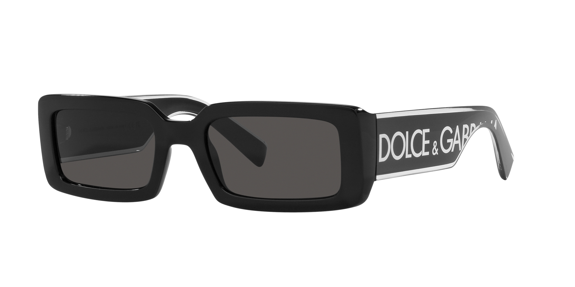Dolce & Gabbana Sonnenbrille in Schwarz DG6187 501/87 53