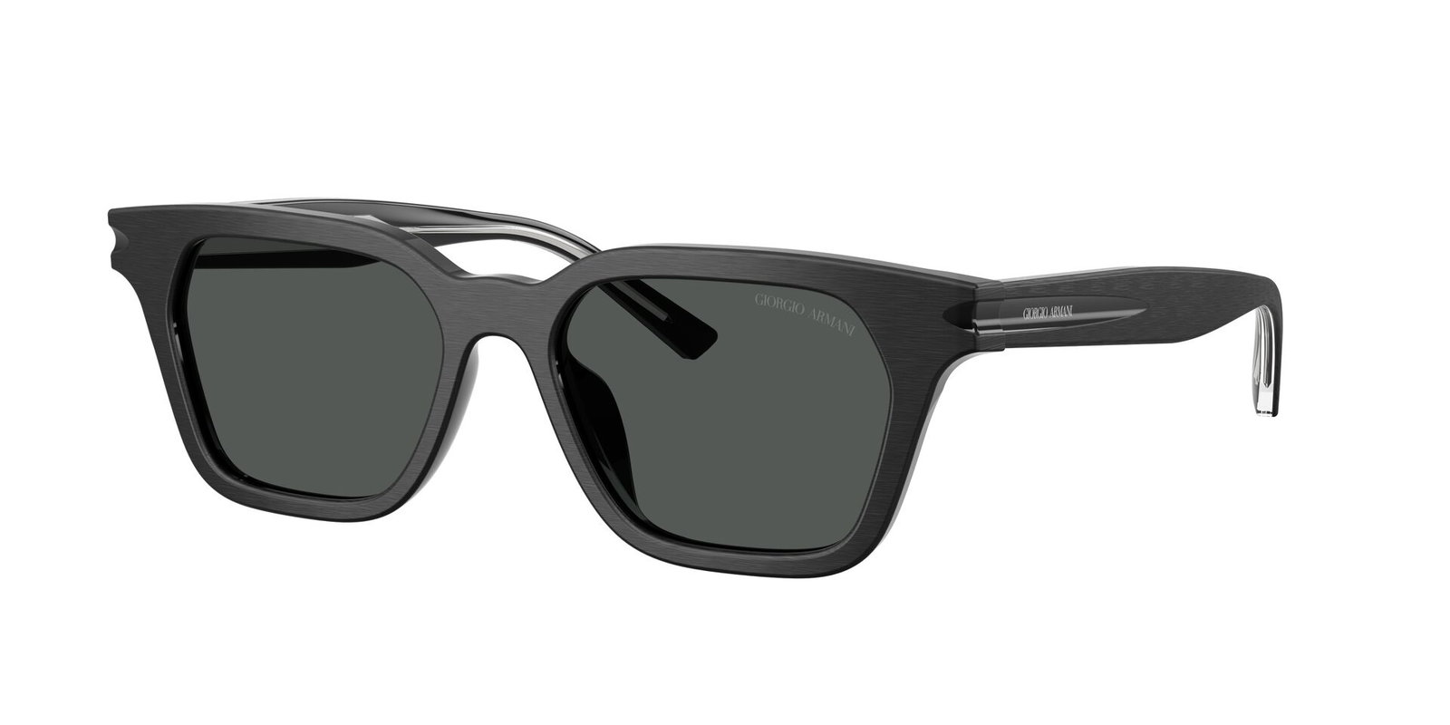 Giorgio Armani Sonnenbrille AR8251U 500987 in Mattschwarz