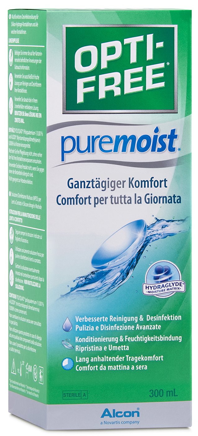 Opti-Free PureMoist, Alcon (300ml) Opti-Free PureMoist, Alcon (300ml)