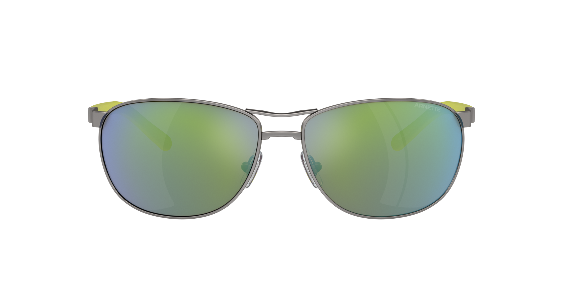 Das Bild zeigt die Sonnenbrille AN3090 745/8N von der Marke Arnette in gunmetal.
