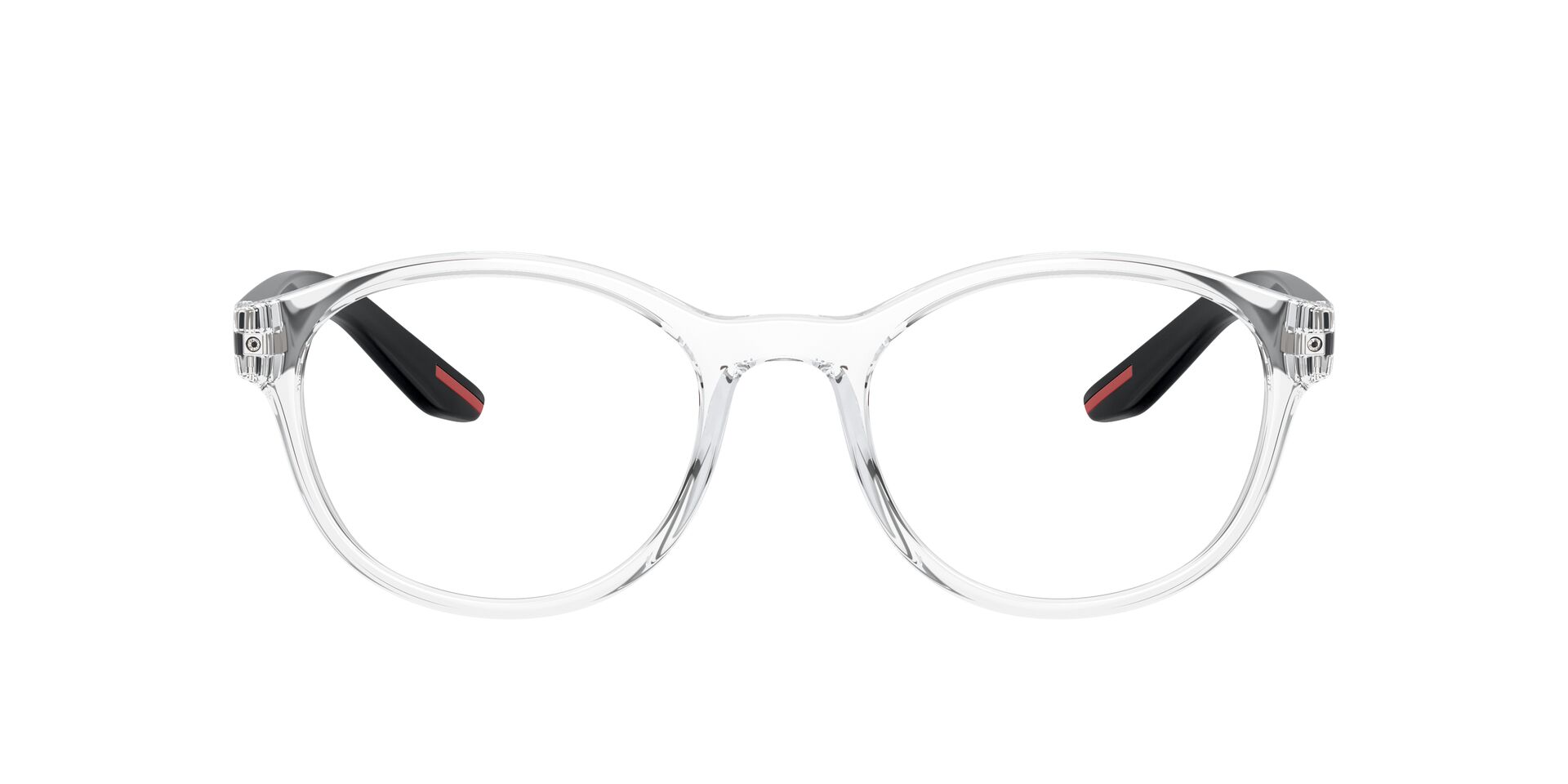 Das Bild zeigt die Prada Linea Rossa Fassung PS07PV 2AZ1O1 von vorne.