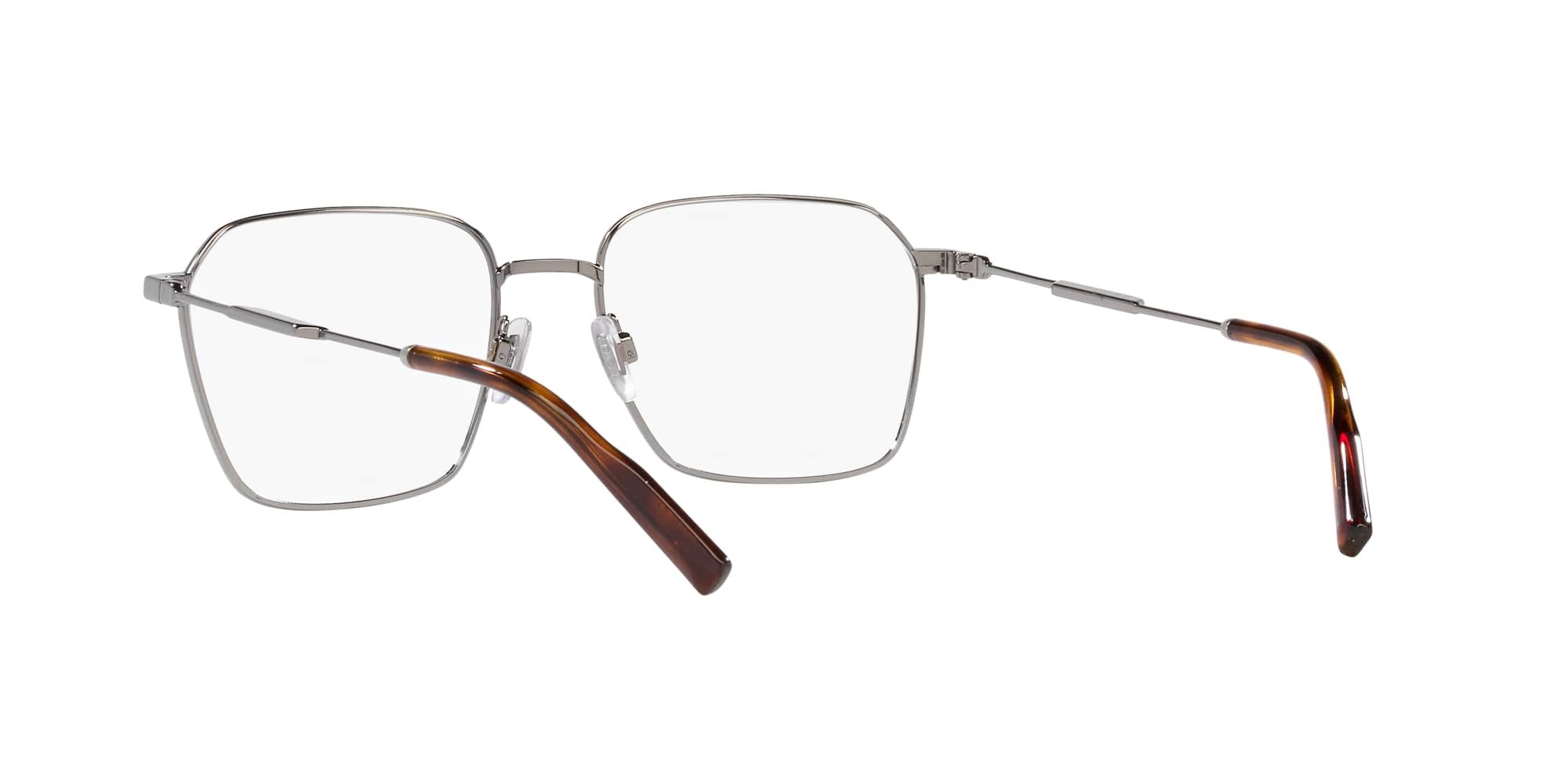 Das Bild zeigt die Korrektionsbrille DG1350 04 von der Marke D&G in silber.