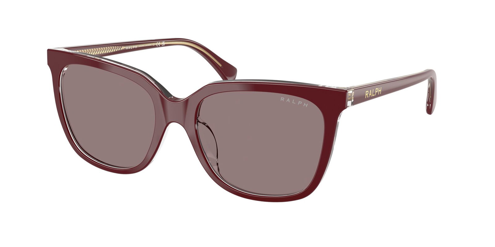 Ralph Sonnenbrille für Damen in Burgundy transparent RA5343U