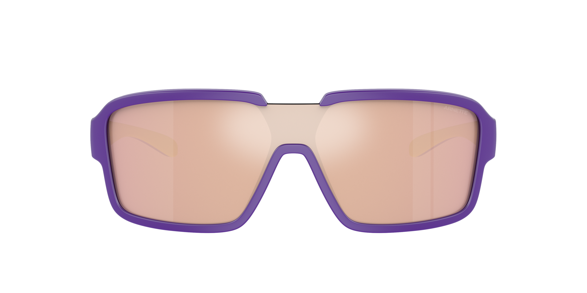 Das Bild zeigt die Sonnenbrille AN4335 29377J von der Marke Arnette in lila.