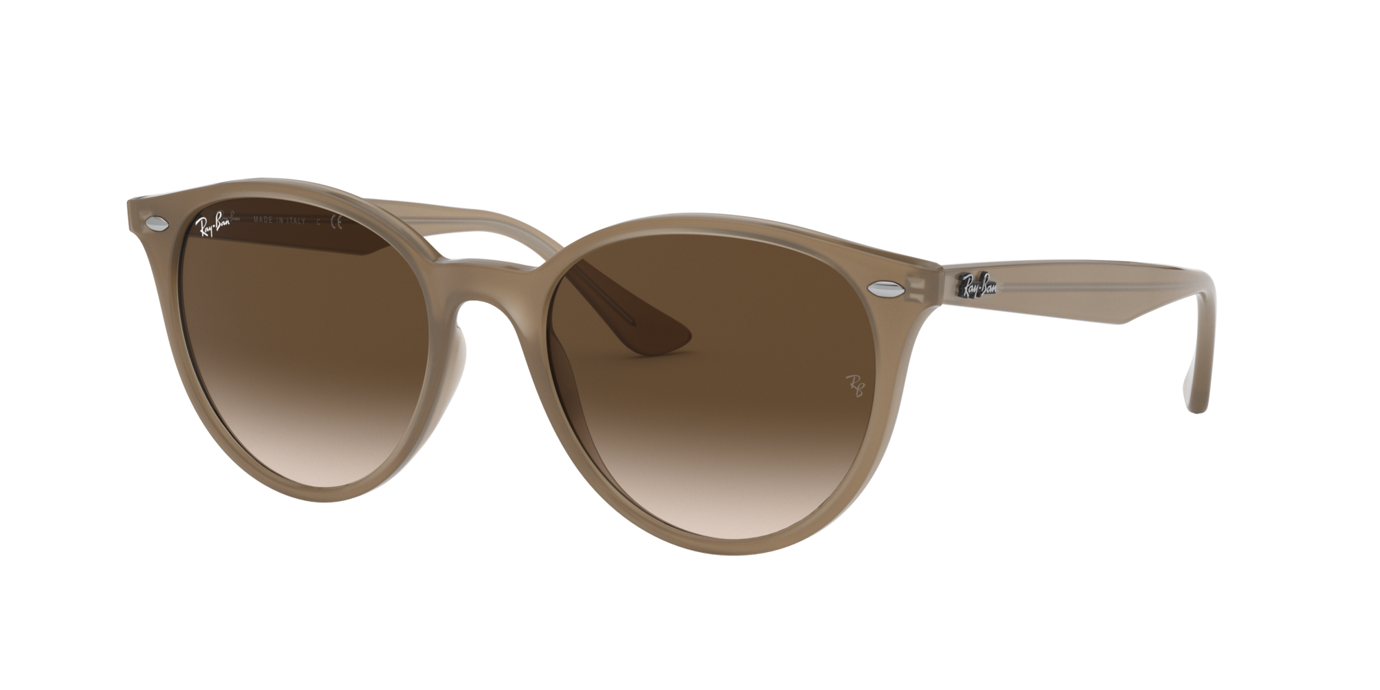 Ray-Ban Sonnenbrille in Beige RB4305 616613 53