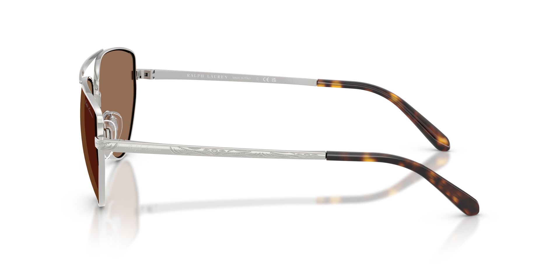 Das Bild zeigt die Bügel der Ralph Sonnenbrille RL7090 900173.